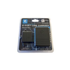2-Port USB Charger EZ Collection Intelligent Charging System C 3 FD-B New Sealed